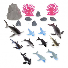 Animal Planet Ocean Bucket Collection - 20 Piece