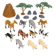 Animal Planet Farm Bucket Collection - 20 Piece