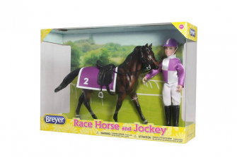 Breyer Classics Race Horse and Jockey Set