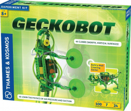 Thames & Kosmos Geckobot Wall-Climbing Robot - 100 Piece