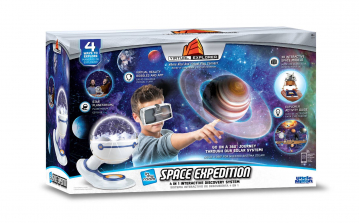 Uncle Milton Virtual Explorer Space Expedition 4-in-1 Interactive Discovery System