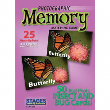 Photographic Memory Game - Insects and Bugs