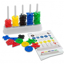 Miniland Educational Abacus Shapes Stacking Toy