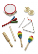 Melissa & Doug Band-in-a-Box Clap! Clang! Tap! Musical Instrument Set