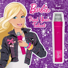 Barbie Find Your Talent - Book with Microphone