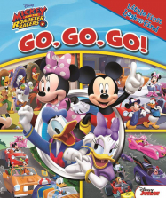 Disney Junior Mickey and the Roadster Racers Go, Go, Go! Little My First Look and Find Book