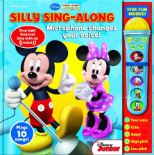 Voice Changing Microphone Book - Minnie and Mickey Mouse