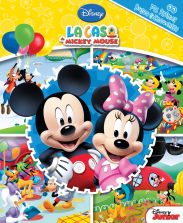 Mickey Mouse Clubhouse My First Look and Find Board Book - Spanish Edition