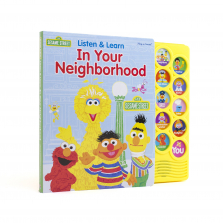 Sesame Street Listen and Learn In Your Neighborhood Board Book