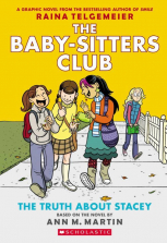 Scholastic The Baby-Sitters Club The Truth About Stacey Story Book