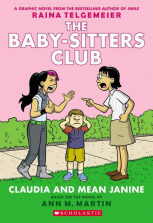 Scholastic The Baby-Sitters Club Claudia and Mean Janine Story Book