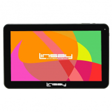 LINSAY 10.1 inch Quad Core HD Android Tablet - Black