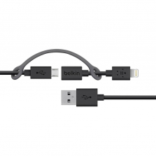Belkin 3 Foot Micro-USB Cable with Lighting Connection