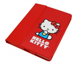 Hello Kitty Folio Case for iPad - Red