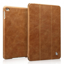 Jisoncase Vintage Leather Case for Ipad Mini 4 - Brown