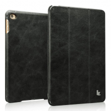 Jisoncase Vintage Leather Case for Ipad Mini 4 - Black