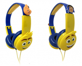 The Emoji Movie Kids Safe Headphones - Yellow