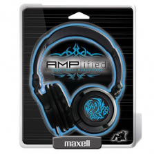 Maxell AMPlified Headphones - Tribal Blueglow