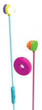 Polaroid Stereo Earbuds - Pink