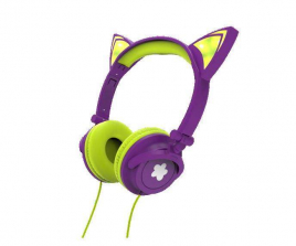 Limited Too Cat Ear Headphones - Purple