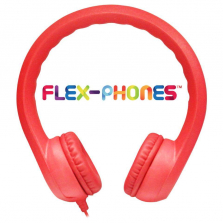 HamiltonBuhl Flex-Phones Headphones - Red