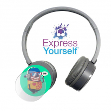 HamiltonBuhl KidzPhonz Originalz Headphones - Grey
