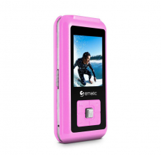 Ematic 1.5 inch 8GB MP3 Video Player with Bluetooth - Pink