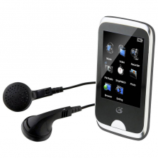 GPX 8GB Digital Audio/MP3 Player with 2.8 inch Touch Screen
