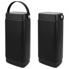 iLive Dual Indoor/Outdoor Bluetooth Speakers - Black