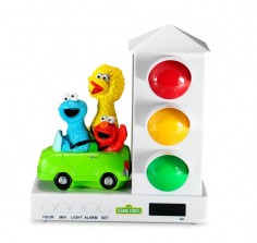 Elmo and Friends in Car Stoplight Alarm Clock