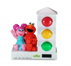 Elmo with Abby Stoplight Alarm Clock