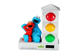Elmo and Cookie Stoplight Alarm Clock