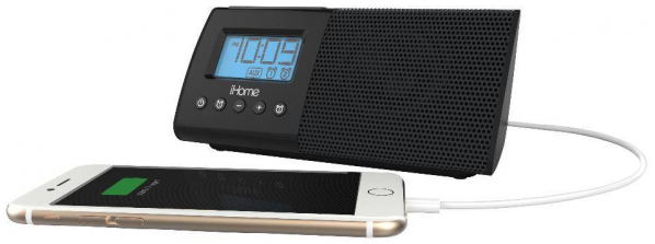 iHome Portable USB Charging Dual Alarm Clock