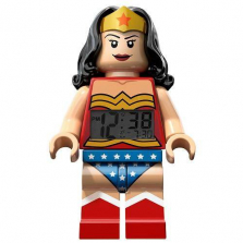LEGO DC Universe Super Heroes Minifigure Clock - Wonder Woman