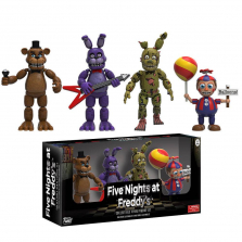 Набор фигурок " Пять ночей с Фредди" -Спрингтрап, мальчик с шарами,Кролик Бонни, Five Nights At Freddy's