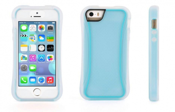 Griffin Survivor Slim Two Tone Case for iPhone 5/5s - Blue/Clear