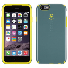 iPhone 6 Candyshell Case - Grey with Yellow Accents