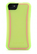 Survivor Slim for iPod Touch 5 - Fluoro Green/Candy Pink