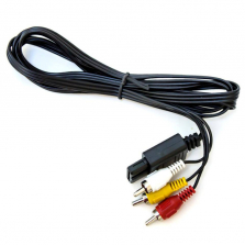 Old Skool AV Cable for Snes/N64/GameCube - Black