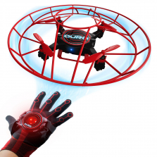Aura Drone with Glove Controller - Red