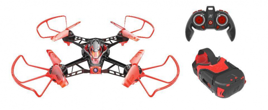 Nikko Air Elite 220 Pro Drone Racing League Racing Set - 5.8 GHz Black/Red