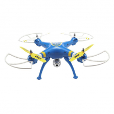 Xtreem(R) Sky Ranger Quadcopter Video Drone - Blue