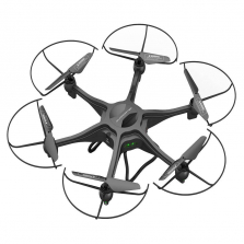 Force Flyers Adventurer Motion Control Drone with Wi-Fi Camera - 2.4 GHz Black