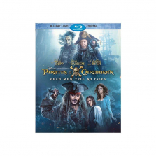 Pirates of the Caribbean: Dead Men Tell No Tales Blu-Ray Combo Pack (Blu-Ray/DVD/Digital)