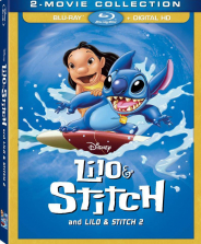 Lilo and Stitch/Lilo and Stitch 2 2-Movie Collection Blu-Ray Combo Pack (Blu-Ray/Digital HD)