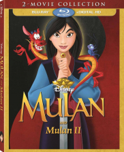 Disney Mulan and Mulan II: 2-Movie Collection Blu-Ray Combo Pack (Blu-Ray/Digital HD)