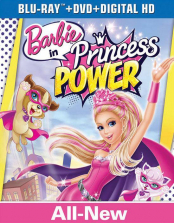Barbie in Princess Power Blu-Ray Combo Pack (Blu-Ray/DVD/Digital HD)