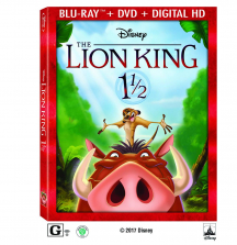 Disney: The Lion King 1 1/2 Blu-Ray Combo Pack (Blu-Ray/DVD/Digital HD)