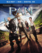 Pan 2015 Blu-Ray Combo Pack (Blu-Ray/DVD/Digital HD)