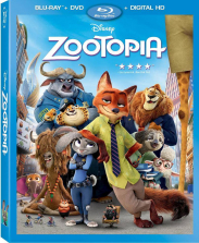 Zootopia Blu-Ray Combo Pack (Blu-Ray/DVD/Digital HD)